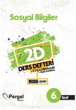 6. Sınıf  Sosyal Bilgiler 2D Ders Defteri