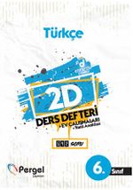 6. Sınıf Türkçe 2D Ders Defteri
