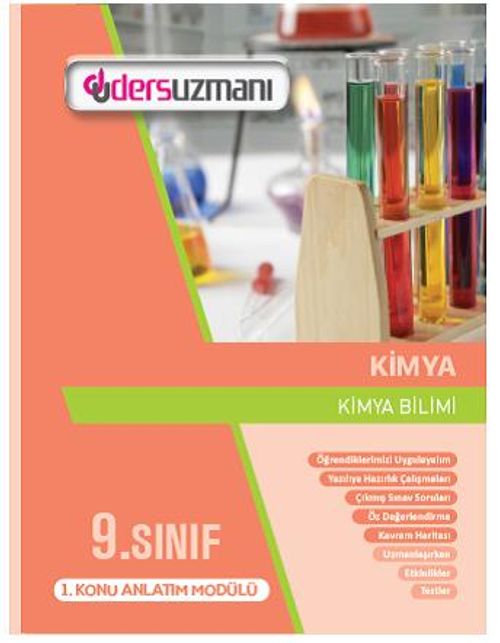 9. Sınıf Kimya Ders Fasükülleri (5 Fasikül)