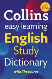 Collins Easy Learning English Study Dictionary