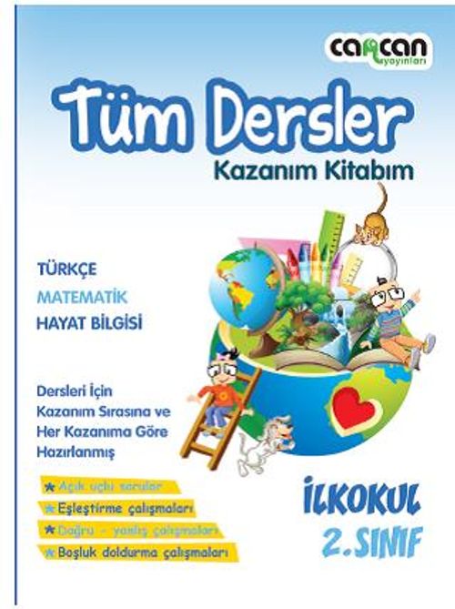 2. Sınıf  Tüm Dersler Kazanım Kitabım