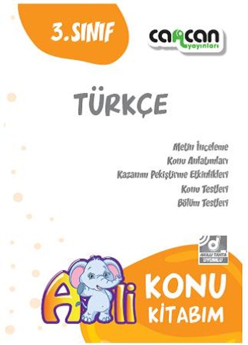 3. Sınıf  Türkçe Konu Kitabım