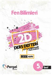 5. Sınıf  Fen Bilimleri 2D Ders Defteri