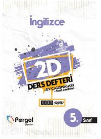 5. Sınıf  İngilizce 2D Ders Defteri