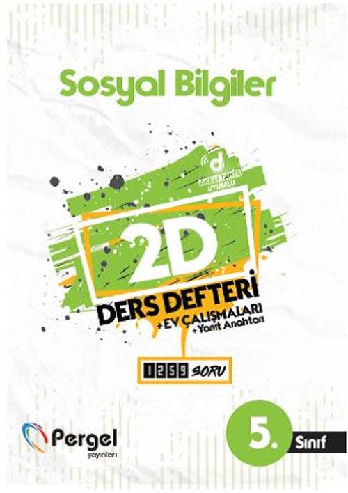 5. Sınıf Sosyal Bilgiler 2D Ders Defteri