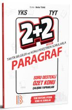 YKS TYT Paragraf 2+2 Soru Destekli Özet Konu Yaprakları 