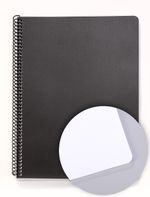 Bookinzi Okul Defteri - 60gr. 70 yaprak  A4 Spiralli Çizgisiz Defter