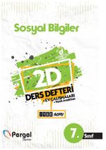 7. Sınıf  Soyal Bilgiler 2D Ders Defteri