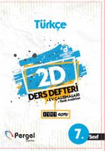 7. Sınıf  Türkçe 2D Ders Defteri