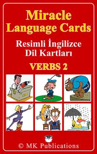 Miracle Language Cards - Verbs 2 / Resimli İngilizce Dil Kartları