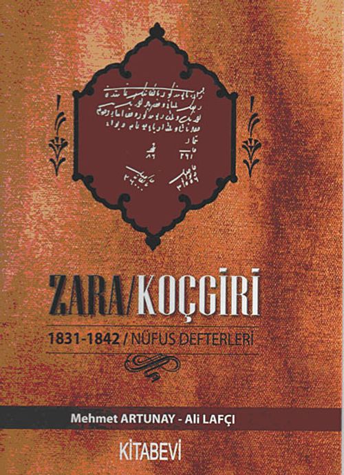 Zara / Koçgiri & 1831-1842 Nüfus Defterleri (Ciltli)