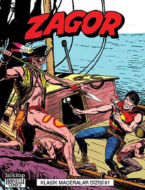 Zagor Klasik Maceralar Dizisi Cilt:81