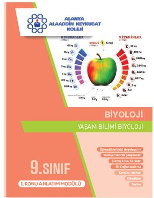 9.Sınıf  Biyoloji Ders Fasükülleri  (3 Sayı)