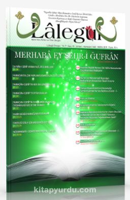 Lalegül Aylık İlim Kültür ve Fikir Dergisi Sayı:75 Mayıs 2019