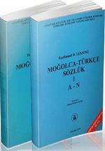 Moğolca - Türkçe Sözlük (2 Cilt Takım)