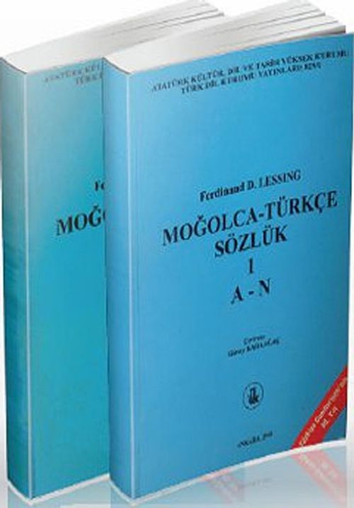Moğolca - Türkçe Sözlük (2 Cilt Takım) / 14-A-49
