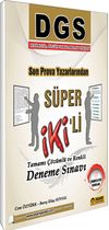 DGS S&uuml;per 2'li &Ccedil;&ouml;z&uuml;ml&uuml; Deneme