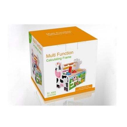 Ahşap Bebek Abaküslü Çekiç Oyunu (RF8002)