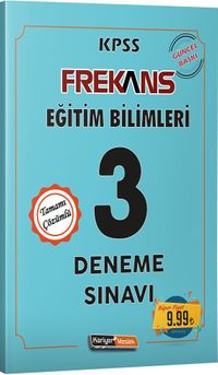 2021 KPSS Eğitim Bilimleri Frekans 3 Deneme Sınavı