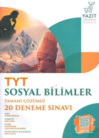 TYT Sosyal Bilimler Tamamı Çözümlü 20 Deneme Sınavı
