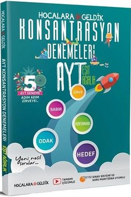 AYT Eşit Ağırlık Konsantrasyon 5'li Denemeleri