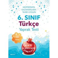 6. Sınıf Türkçe Yaprak Test