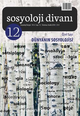 Sosyoloji Divanı Dergisi Yıl:6 Sayı:12 Temmuz-Aralık 2018 Özel Sayı: Dünyanın Sosyolojisi