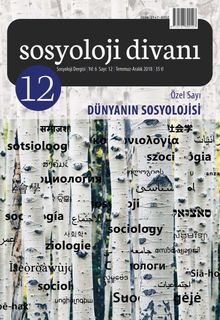 Sosyoloji Divanı Dergisi Yıl:6 Sayı:12 Temmuz-Aralık 2018 Özel Sayı: Dünyanın Sosyolojisi