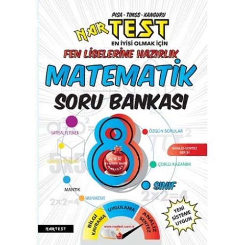 8. Sınıf Matematik Soru Bankası Fen Liselerine Hazırlık