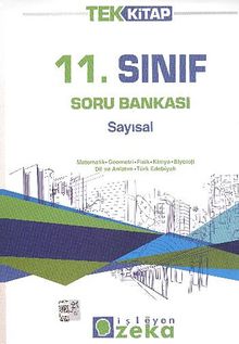 11.Sınıf Sayısal Soru Bankası Tek Kitap