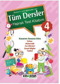 4. Sınıf  Tüm Dersler Yaprak Test Kitabım