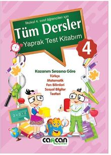 4. Sınıf  Tüm Dersler Yaprak Test Kitabım