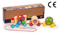 Montessori Ahşap Zeka Oyunları / w-Twirl Train