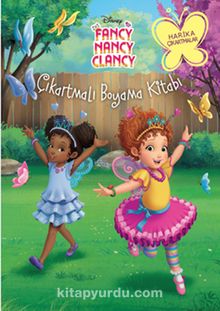 Disney Fancy Nancy Clancy Çıkartmalı Boyama Kitabı - Kolektif