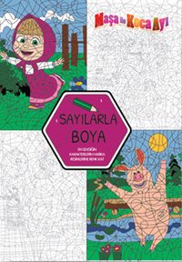 Maşa ile Koca Ayı Sayılarla Boya