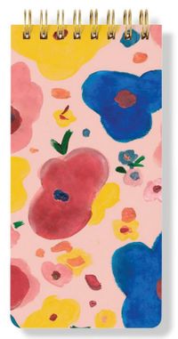 Çiçekli Spiral Bloknot