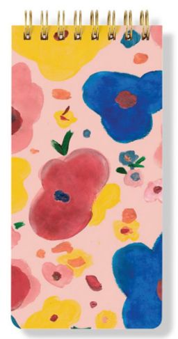 Çiçekli Spiral Bloknot