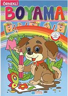 Örnekli Boyama Köpek