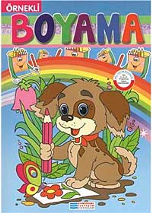 Örnekli Boyama Köpek