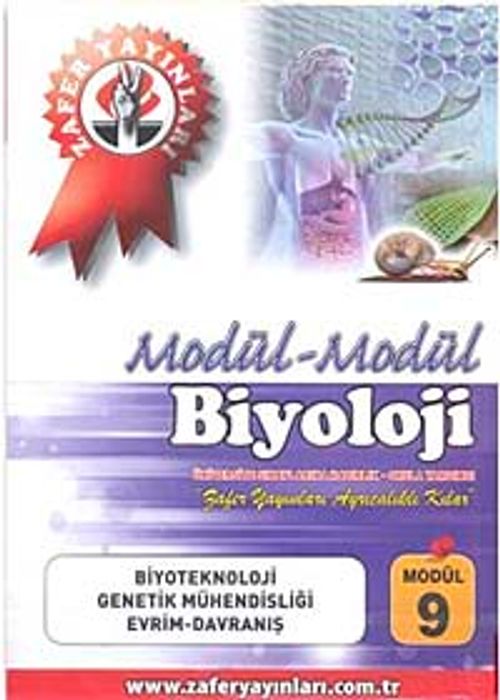 Biyoloji Modül -9 / Biyoteknoloji Genetik Mühendisliği Evrim-Davranış