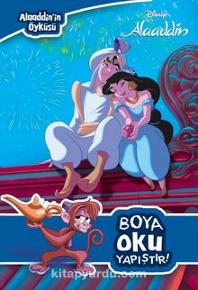 Disney Alaaddin Boya Oku Yapıştır - Kolektif