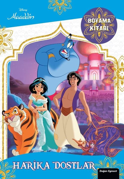 Disney Alaaddin Harika Dostlar Boyama Kitabı