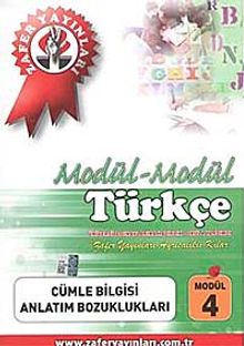Türkçe Modül -4 / Cümle Bilgisi-Anlatım Bozuklukları