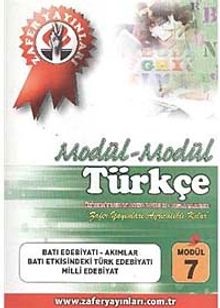 Türkçe Modül -7 / Batı Edebiyatı-Akımlar Batı Etkisindeki Türk Edebiyatı Milli Edebiyat