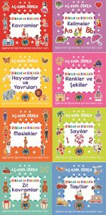Aç-Kapa Öğren (8 Kitap)