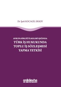 Avrupa Birliği İlkeleri Işığında Türk İş Hukukunda Toplu İş Sözleşmesi Yapma Yetkisi