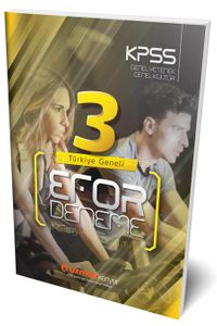 KPSS Genel Yetenek Genel Kültür 3'lü Türkiye Geneli Efor Deneme (Tamamı Çözümlü)