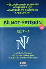 Bilnot-Yetişkin (2 Kitap) & Nöropsikolojik Testlerin Yetişkinler İçin Araştırma ve Geliştirme Çalışmaları