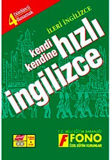Kendi Kendine Hızlı İngilizce 4. Basamak (2 Kitap+2 Cd)