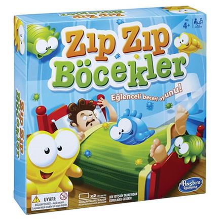 Zıp Zıp Böcek Kutu Oyunu (E0884)